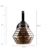 Intricately Black Metal Wall Sconces
