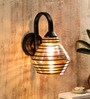Intricately Black Metal Wall Sconces