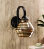 Intricately Black Metal Wall Sconces