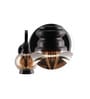 Genevieve Black Metal Wall Sconces