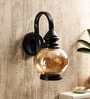 Genevieve Black Metal Wall Sconces
