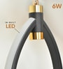 Transparent LED Pendant Light with 3 Color Modes
