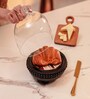 Transparent Mango Wood Cloche