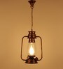 Livo Transparent Metal Hanging Light