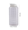 Transparent Plastic Chess 1 Litre Water Bottle