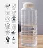 Transparent Plastic Chess Fridge 1.5 litres Water Bottle