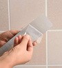 Transparent Self Adhesive Wall Hook Strip with 6 Hooks