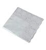 Transparent Solid Heat-Resistant, Waterproof (90x60) Silver Lace Border Tablecloth