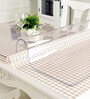 Transparent PVC Plastic Dining Table Covers Protectors (48 X 60 Inches, 2.00 MM Thick)