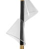 Transparent Table Lamp Elegance With Innovative Design Fiberglass  Matelic Base