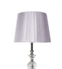 Transparent Table Lamp With Fusion Of Modern Design  Crystal Matelic Base
