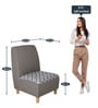 Transpose Slipper Chair in Grey Colour