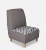 Transpose Slipper Chair in Grey Colour