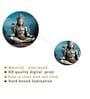 Set of 11 Decorative Shiva Round Wall Art Stickers