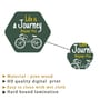 Set of 13 Travel Journey Quotes Wooden Wall Hanging