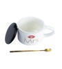 Travel Mrs. Mug 420 Ml White Ceramic Coffee Mug