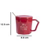 Travel Quotes 320 Ml Red Ceramic Coffee Mug