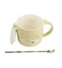 Travel Quotes 400 Ml Yellow Ceramic Coffee Mug