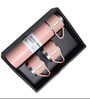 Travel Vacumm Flask Pink with 2 Cups