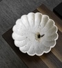 White Travertine Marble Bowl Urli