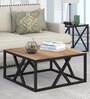 Daniel Coffee Table in Brown & Black Colour