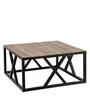 Daniel Coffee Table in Brown & Black Colour