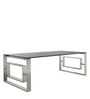 Travon Coffee Table in Silver Colour