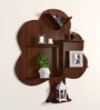 Tree Backlit Designer Wooden Wall Shelf