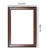 Tree In Sunrise Brown Engineered Wood Wall Painting