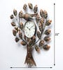 Copper Iron Tree Traditional Wall Clock
