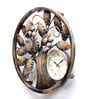 Tree Iron Clock In Copper