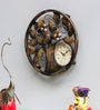 Tree Iron Clock In Copper
