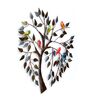Tree Metal Multicolour Handmade Metal Wall Art