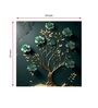 Tree Multicolour Canvas Framed Wall Painting