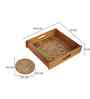 Tree of Harmony Wooden Tray & Coaster Set