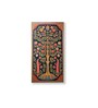 Canvas Tapestries Set of 2 Printed Wall Painting Gold Frame