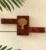 Tree Of Life 6 Hooks Sheesham Wooden  Key Holder