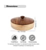 Tree of Life Sheesham & Beech Wood Chapati Box Casserole