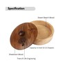 Tree of Life Sheesham & Beech Wood Chapati Box Casserole