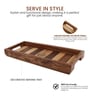 Tree of Life Sheesham & Beech Wood Runner Serving Tray