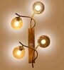 Tree Metal Novelty Wall Light (Gold)