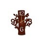 Tree Shape Wooden Wall Clock
