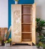 Tree Tops Solid Wood 2 Door Wardrobe In Natural Finish
