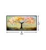 Tree With Abstract Effect Modern Art Long Big Canvas Art Print