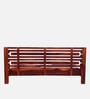 Vilseck Sheesham Wood Queen Size Bed In Scratch Resistant Honey Oak Finish
