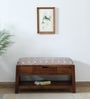 Trellis Sheesham Wood Bench in Scratch Resistant Provincial Teak Finish