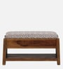 Trellis Sheesham Wood Bench in Scratch Resistant Provincial Teak Finish