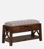 Trellis Sheesham Wood Bench in Scratch Resistant Provincial Teak Finish