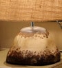 Trending Wave Shape Antique Terracotta Table Lamp