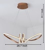 Trendsetter Gold Smart Voice Asst. Acrylic Chandelier